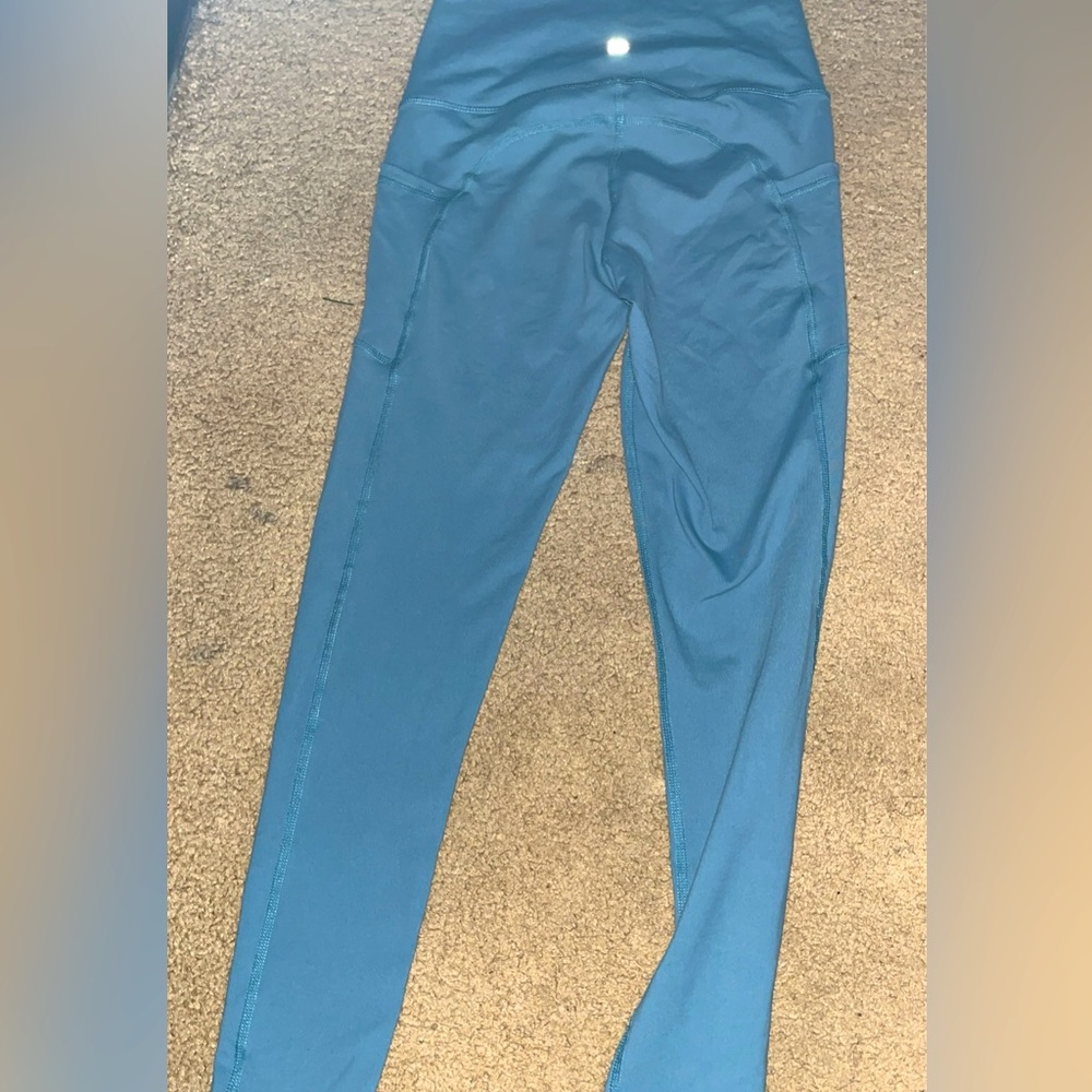 Buffy bunny Rosa. Light blue with pockets. Size small.